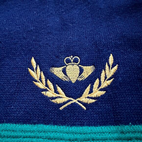 80s Vintage Emerald Isle Knit Sweater Made In Ireland Men’s Size XXL /2XL - Picture 2 of 5